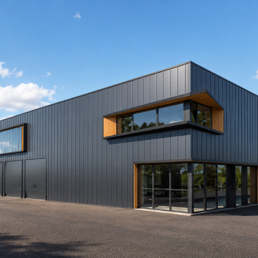 SL20 Architecte - Conception bureau et atelier Sainte Florence