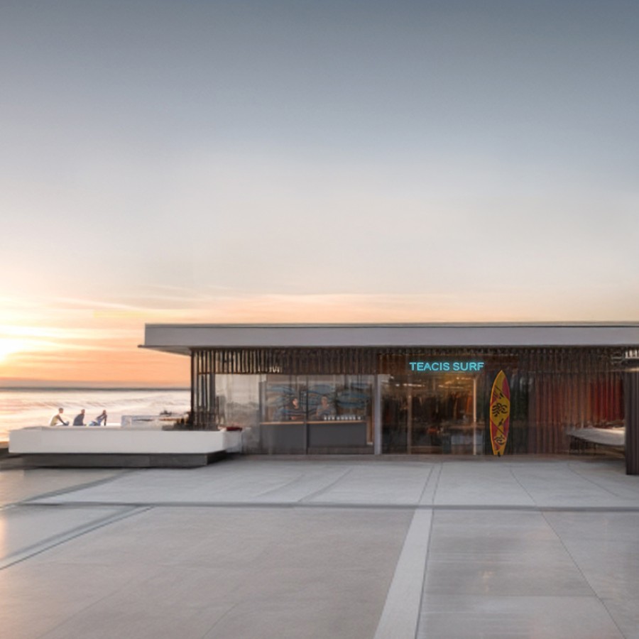 SL20 Architecte - Ecole de surf - surfshop - café Tarnos