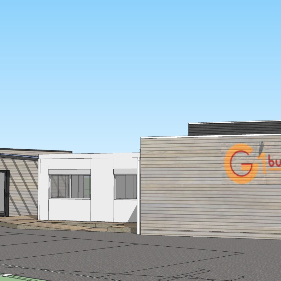 SL20 Architecte - Extension ossature bois - G1 Bureau La Roche-sur-Yon