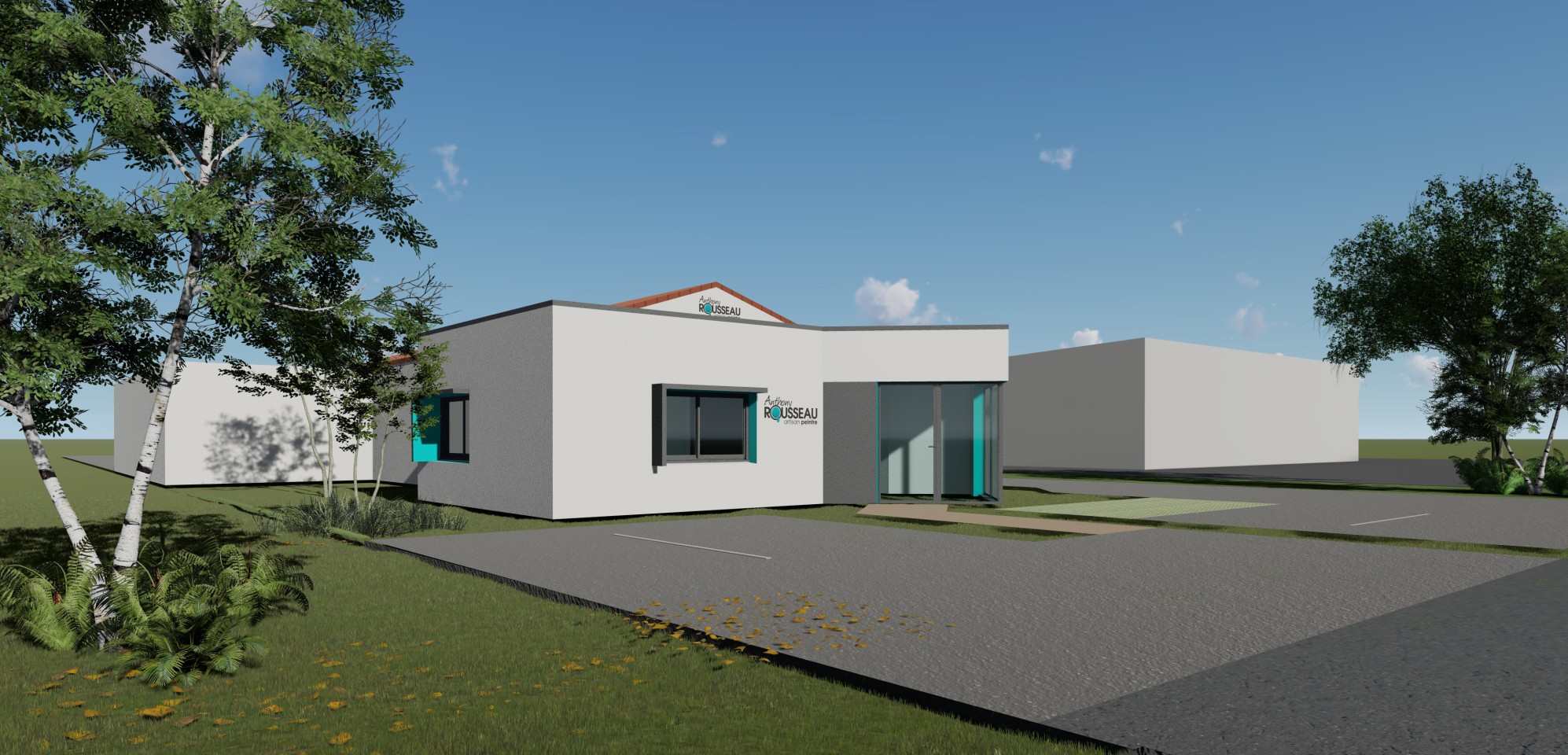 SL20 Architecte - Conception bureau et atelier Sainte Florence