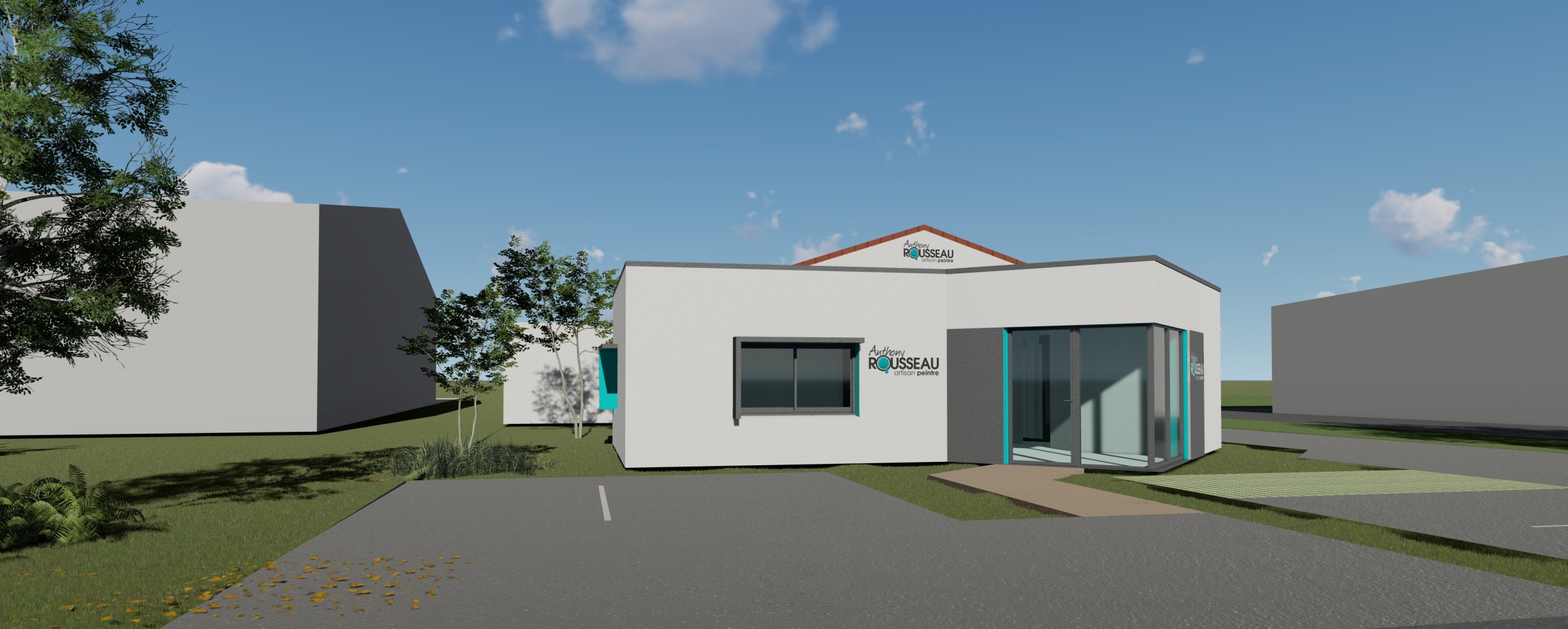 SL20 Architecte - Conception bureau et atelier Sainte Florence