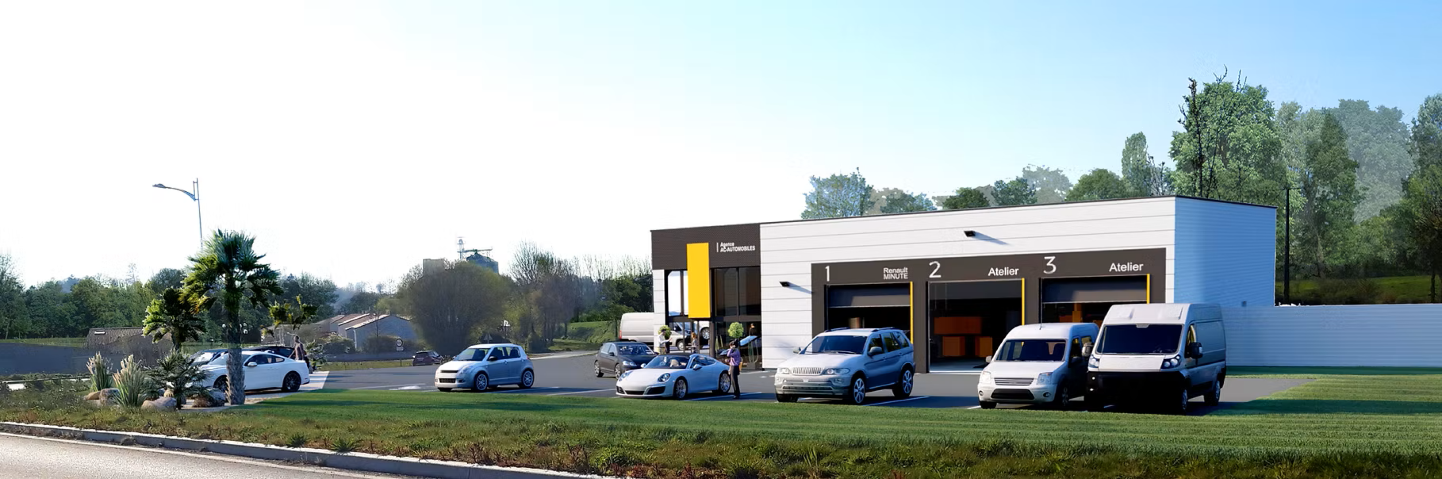 SL20 Architecte - Conception Garage Automobile Saint Denis La Chevasse