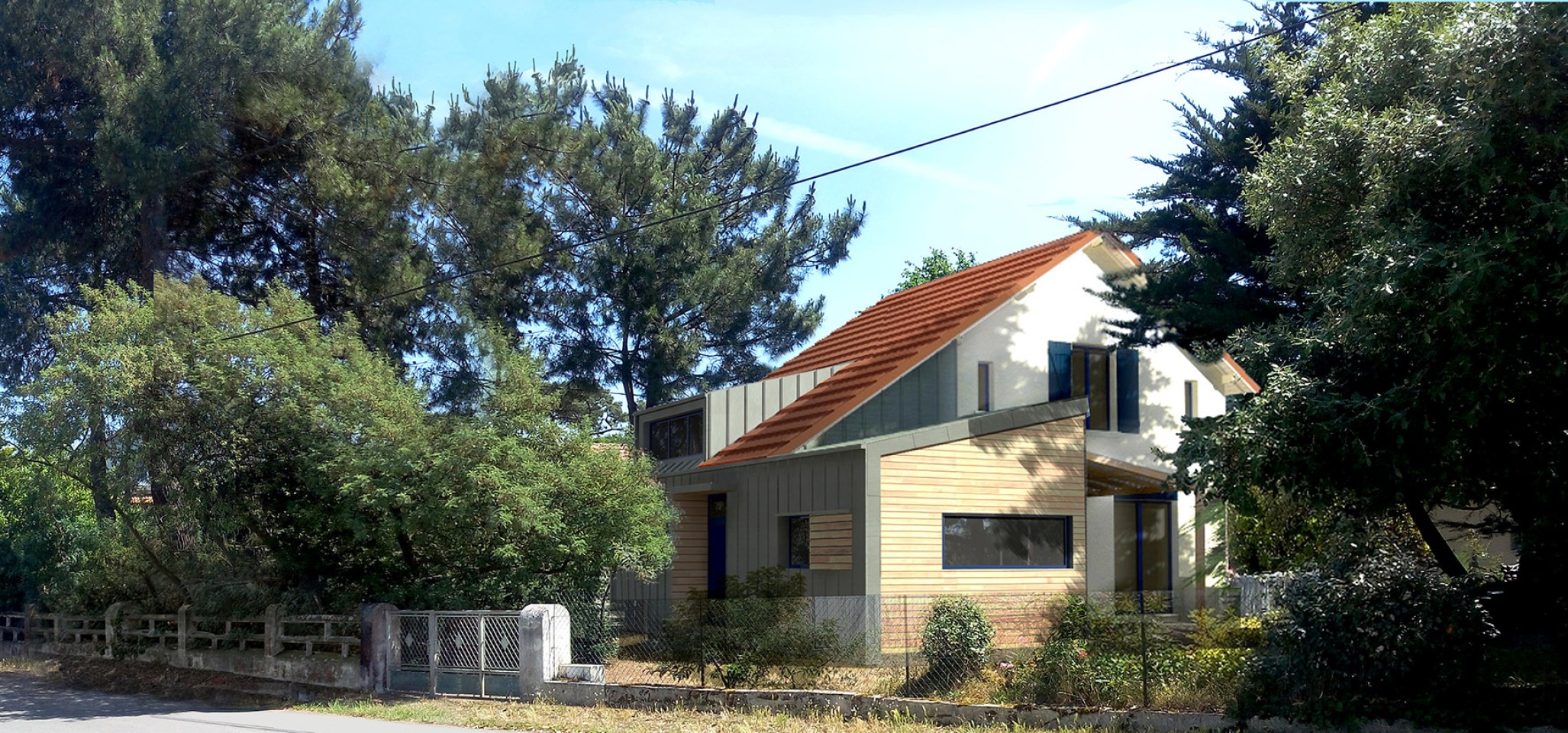 SL20 Architecte - Extension rénovation - Les Sapins d'Or 