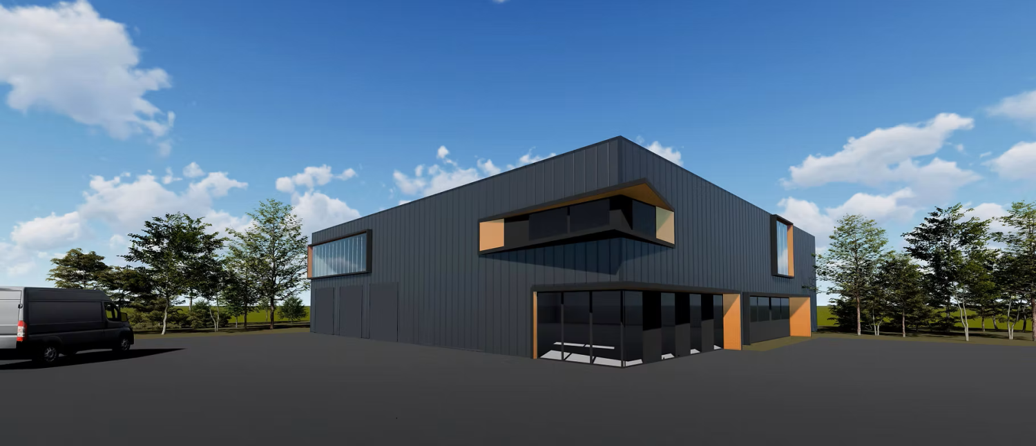 SL20 Architecte - Conception bureau et atelier Sainte Florence