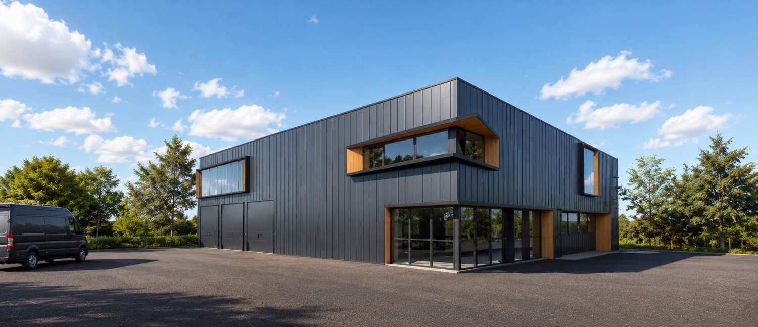 SL20 Architecte - Conception bureau et atelier Sainte Florence
