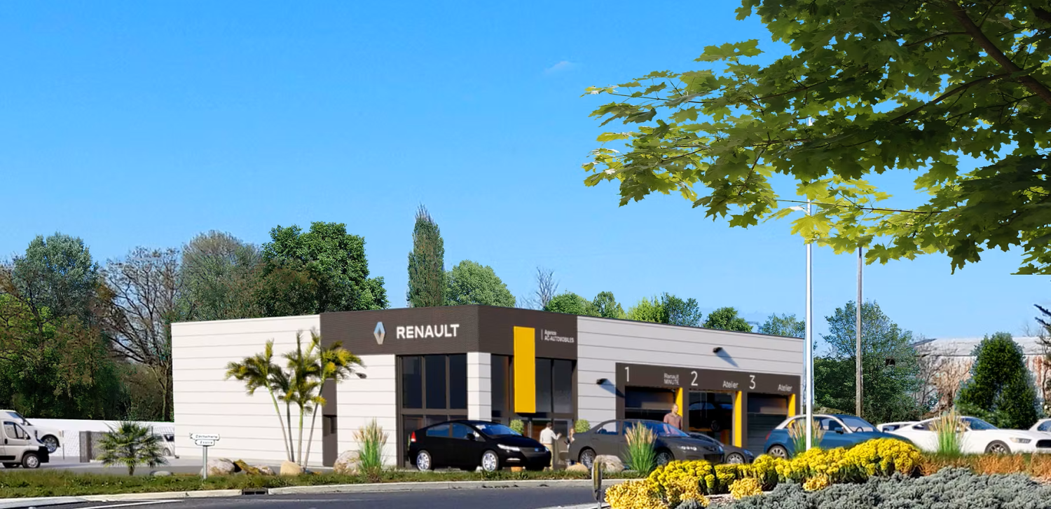 SL20 Architecte - Conception Garage Automobile Saint Denis La Chevasse